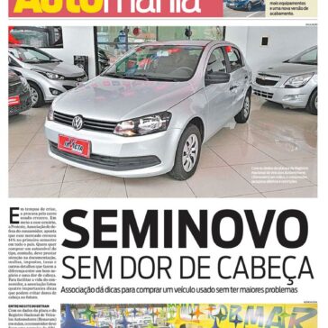 SEMINOVO SEM DOR DE CABEÇA – O Dia