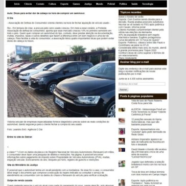 Auto: Dicas para evitar dor de cabeça na hora de comprar um seminovo – Portal CWB