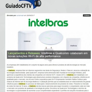 Intelbras e Qualcomm colaboram em novas soluções Wi-Fi de alta performance – Guia do CFTV