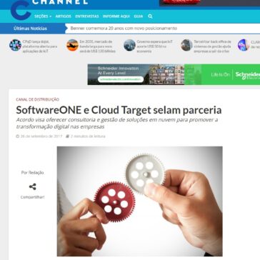SoftwareONE e Cloud Target selam parceria – InforChannel