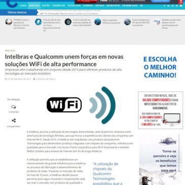 Intelbras e Qualcomm unem forças em novas soluções WiFi de alta performance – InforChannel