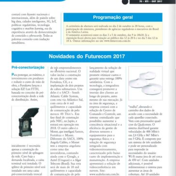 Futurecom 2017 – RTI