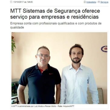MTT Sistemas de Segurança oferece serviço para empresas e residências – Mais Expressão