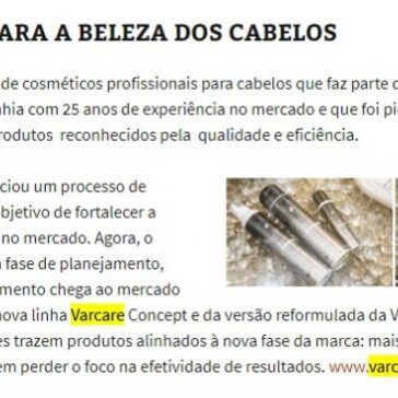 PARA A BELEZA DOS CABELOS – Modos e Modas