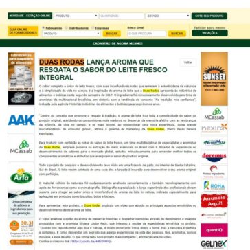 Duas Rodas lança aroma que resgata o sabor do leite fresco integral – Aditivos & Ingredientes