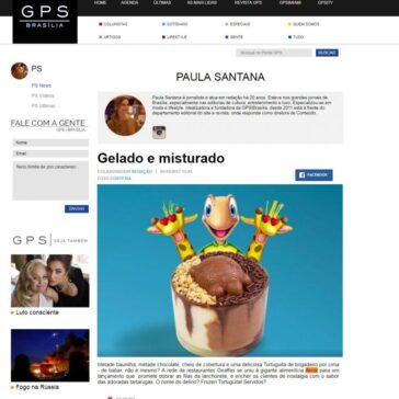 Gelado e misturado – GPS Brasília