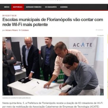 Escolas municipais de Florianópolis vão contar com rede Wi-Fi mais potente – Informe Online/SC