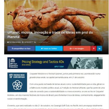 uPlanet, música, inovação e troca de ideias em prol do Planeta – Envolverde