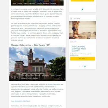 DIA DAS CRIANÇAS: CINCO LUGARES PARA CELEBRAR A DATA – Segue Viagem