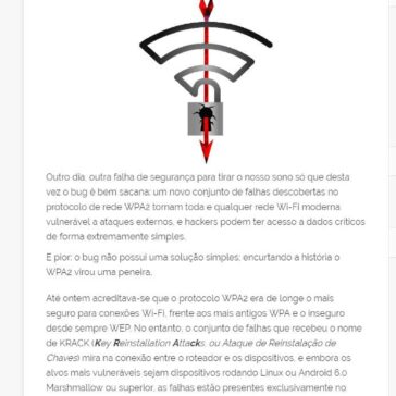 Falha severa torna todas as redes Wi-Fi inseguras; saiba como reduzir os danos – Meio Bit