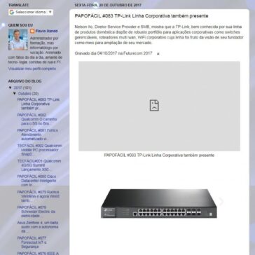 PAPOFÁCIL #083 TP-Link Linha Corporativa também presente – Fx Review