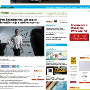 Para financiamento, vale cogitar investidor-anjo e créditos especiais – Folha de S. Paulo (On-line)