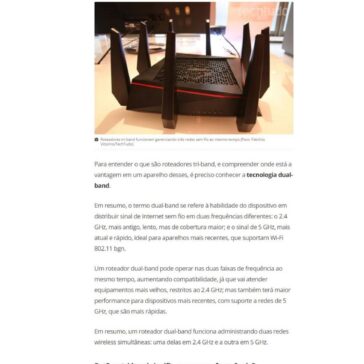 Entenda como funciona a tecnologia tri-band dos roteadores – Tech tudo