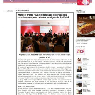 Marcelo Porto reuniu lideranças empresariais catarinenses para debater Inteligência Artificial – Agito Social By
