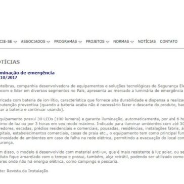 Iluminação de emergência – Abrinstal
