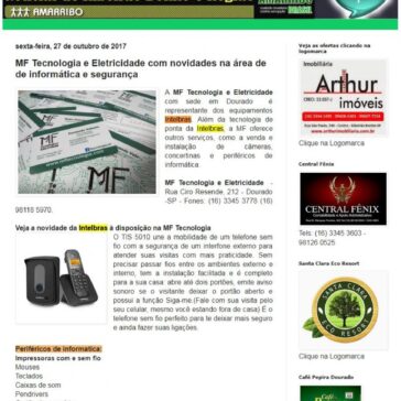 MF Tecnologia e Eletricidade com novidades na área de de informática e segurança – Blog do Ronco