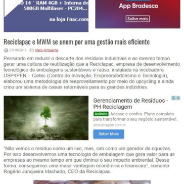 Reciclapac e MWM se unem por uma gestão mais eficiente – Rede Press