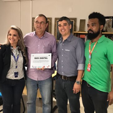 Intelbras, Eletro Rachadel, Seja Digital e NSC TV doam conversores digitais e antenas ao Hospital Infantil Joana de Gusmão