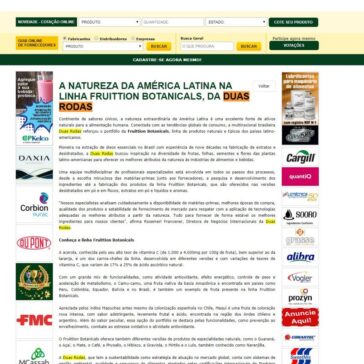 A natureza da América Latina na linha Fruittion Botanicals, da Duas Rodas – Aditivos e Ingredientes