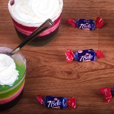 Receita Mágica: Gelatina colorida com 7 Belo