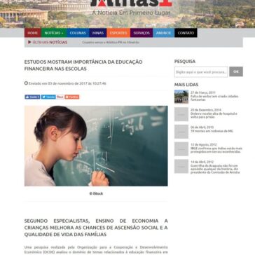 Estudos mostram importância da educação financeira nas escolas – Minas 1