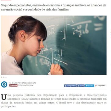 Estudos mostram importância da educação financeira nas escolas – Notícias ao Minuto