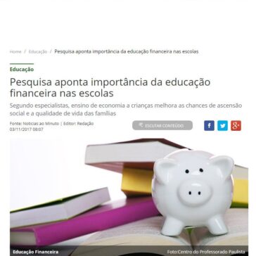Pesquisa aponta importância da educação financeira nas escolas – Piauí Hoje