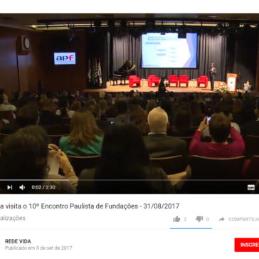FilTribuna visita o 10º Encontro Paulista de Fundações – Rede Vida
