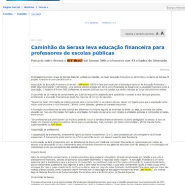 Caminhao da Serasa leva educacao financeira para professores de escolas publicas – Guias Web