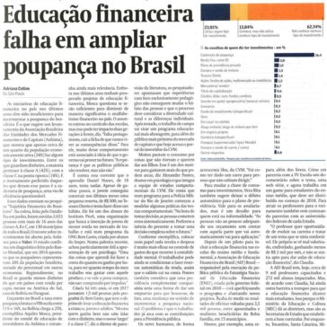 Educação financeira falha em ampliar poupança no Brasil – Valor Econômico