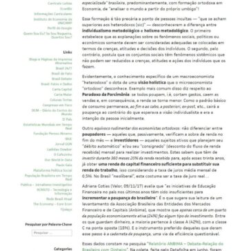 Educação Financeira: Necessária, Mas Não Suficiente para a Boa Vida – Cidadania & Cultura