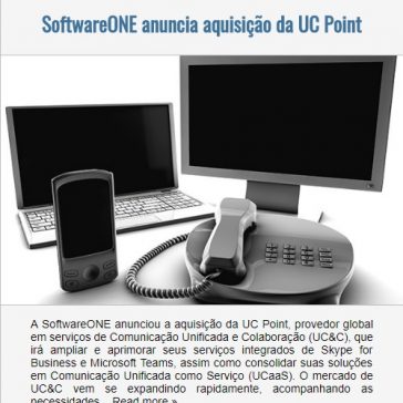 SoftwareONE anuncia aquisição da UC Point – Eexponews