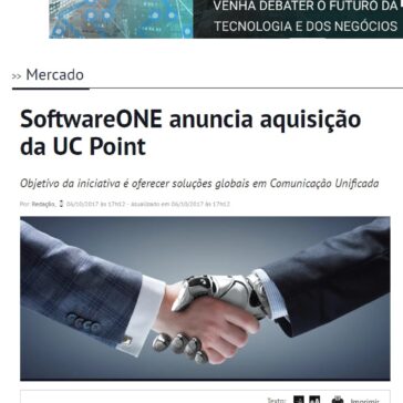 SoftwareONE anuncia aquisição da UC Point – Decision Report