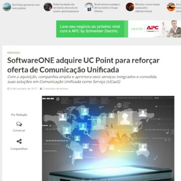 SoftwareONE adquire UC Point para reforçar oferta de Comunicação Unificada – InforChannel