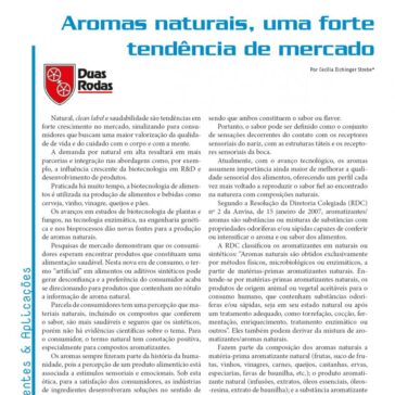 Aromas naturais, uma forte tendência de mercado – IT Ingredientes e Tecnologias