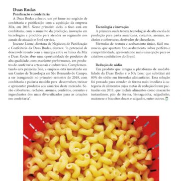 Duas Rodas Panificação e confeitaria – IT Ingredientes e Tecnologias
