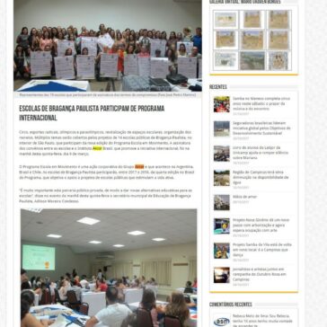 Escolas de Bragança Paulista participam de programa internacional – Agência Sebrae de Notícias