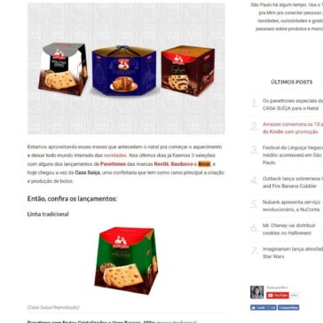 Os panettones especiais da CASA SUÍÇA para o Natal – Testa pra Mim
