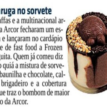 Tartaruga no sorvete – Toda (Diário do Pará)
