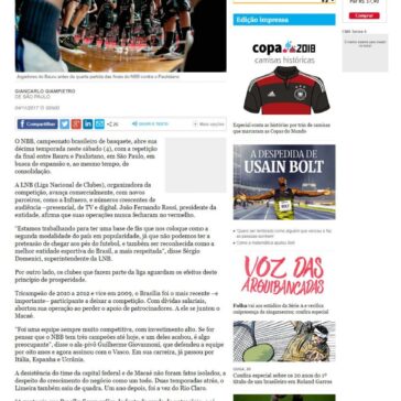 NBB abre 10­ª edição e tenta aliar expansão e consolidação – Folha de S. Paulo (On-line)