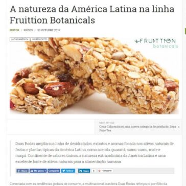A natureza da América Latina na linha Fruittion Botanicals – Food News Latam