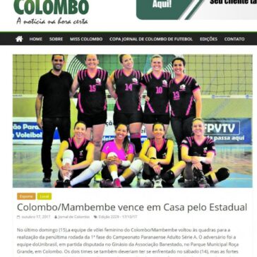 Colombo/Mambembe vence em Casa pelo Estadual – Jornal de Colombo