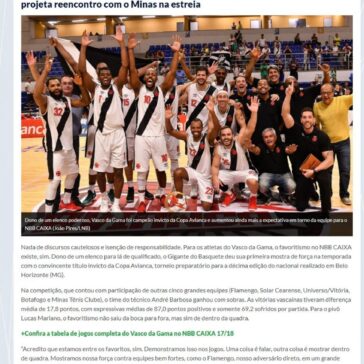 Favorito? Sim! – LNB Liga Nacional de Basquete