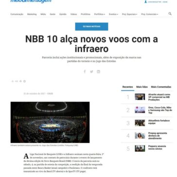 NBB 10 alça novos voos com a infraero – Meio & Mensagem (On-line)