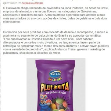 Novidades do inconfundível Desafio Plutonita para o Halloween. Chicletes, balas de gelatina e balas duras compõem os lançamentos – Rede Press