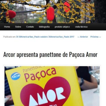 Arcor apresenta panettone de Paçoca Amor – Design de Embalagens