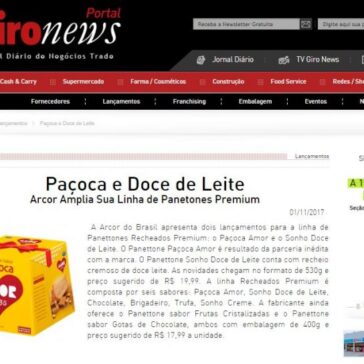 Arcor Amplia Sua Linha de Panetones Premium – Giro News