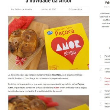 Panettone Paçoca Amor: a surpresa ao experimentar a novidade da Arcor – Testa pra Mim