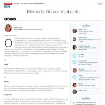 Mercado: Rosa e Azul e etc – Diário do Nordeste (On-line)