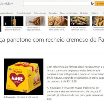 Arcor lança panetone com recheio cremoso de Paçoca Amor – MSN Brasil